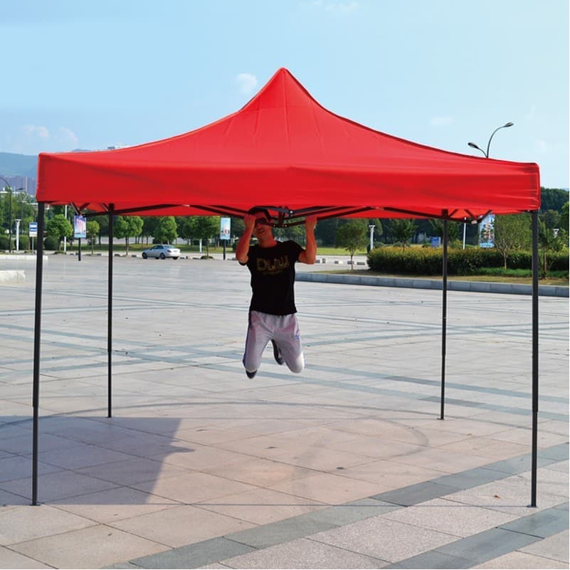 Cort Pavilion Pliabil 3x3m Rosu Flippy — imagine 2