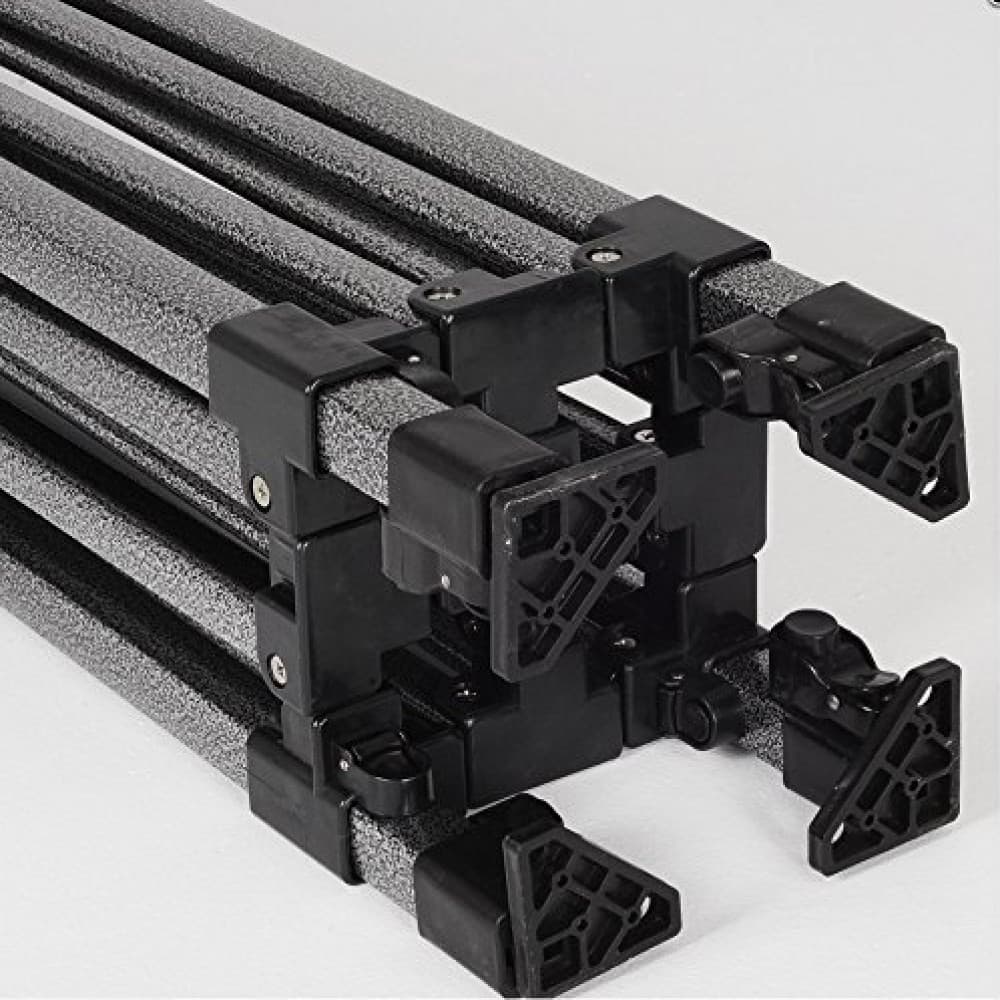Cort Pavilion Flippy 3x6m Albastru Pliabil Cadru Metal — imagine 4