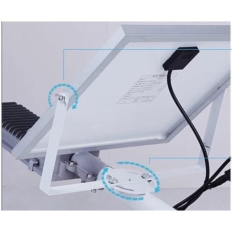 Proiector LED Solar pentru Stalpi, Casa sau Perete, 50W, Panou Solar, IP65 — imagine 5