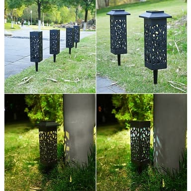 Lampa solara LED set 6 bucati Flippy pentru gradina