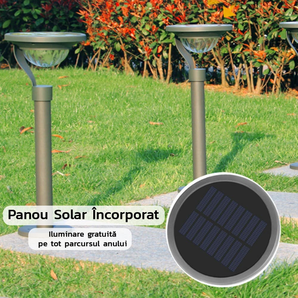 Lampa solara LED cu 2 moduri de fixare, Flippy — imagine 6