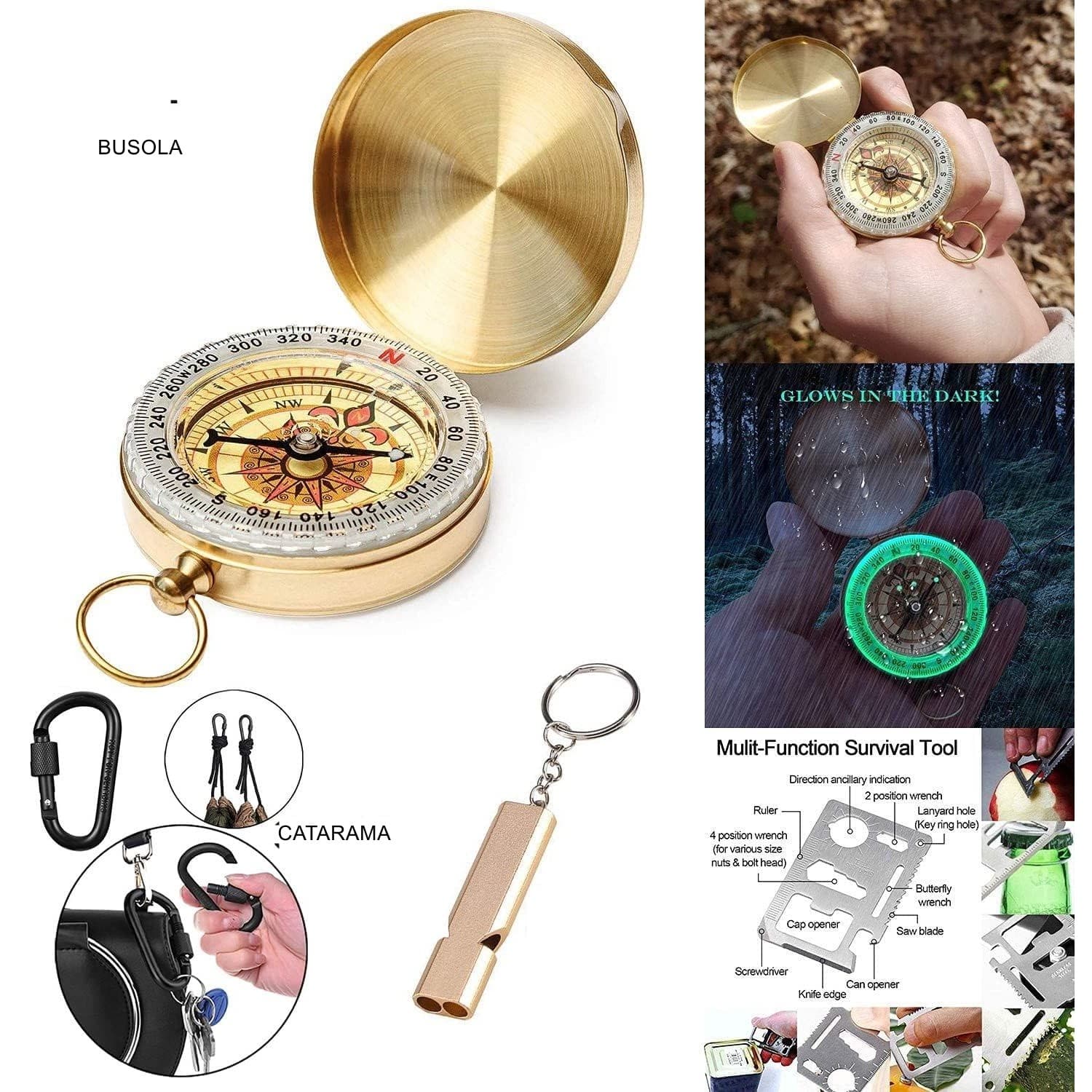 Kit supravietuire multifuncional Flippy 40 de Instrumenturi Profesionale Echipament de Prim-ajutor — imagine 2