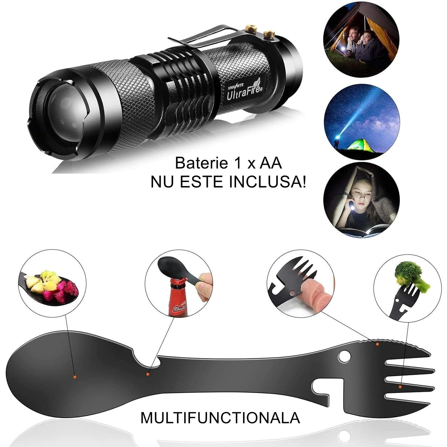 Kit supravietuire multifuncional Flippy 40 de Instrumenturi Profesionale Echipament de Prim-ajutor — imagine 3
