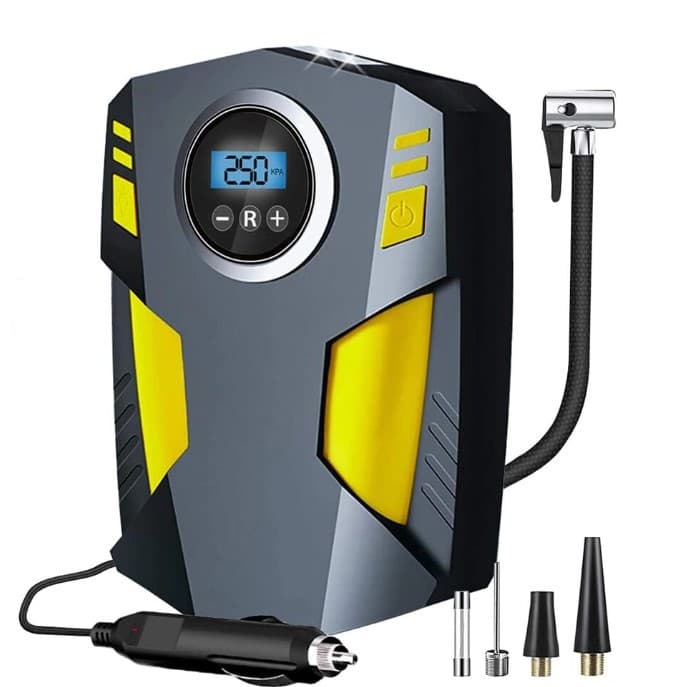 Compresor Auto Portabil Flippy DC 12V 120W 35L/min — imagine 1