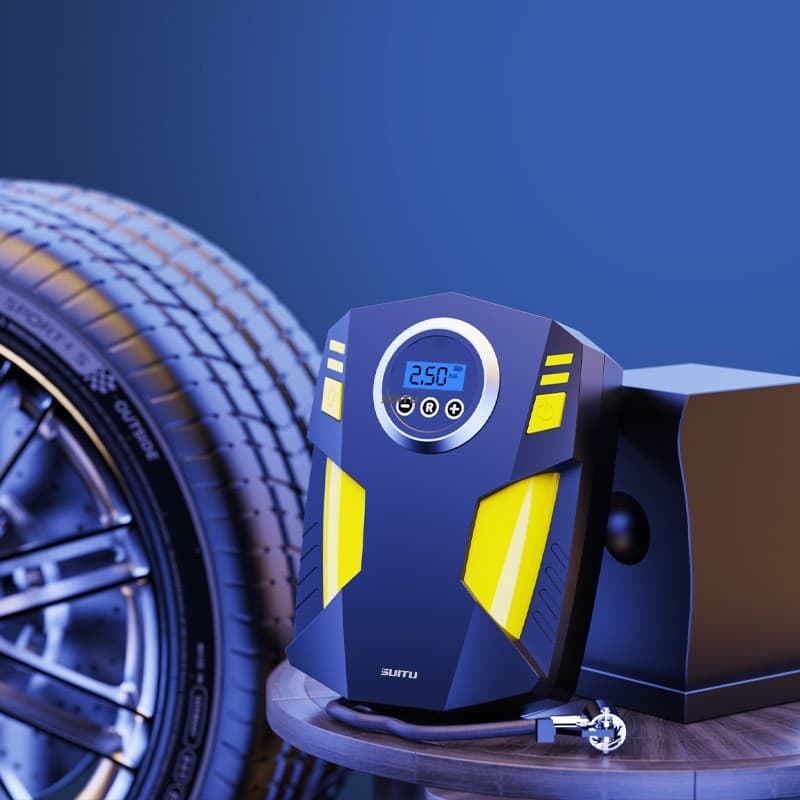 Compresor Auto Portabil Flippy DC 12V 120W 35L/min — imagine 7