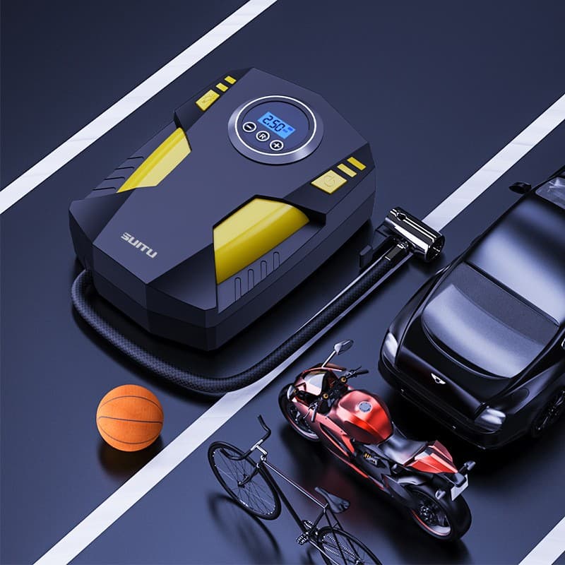 Compresor Auto Portabil Flippy DC 12V 120W 35L/min — imagine 8