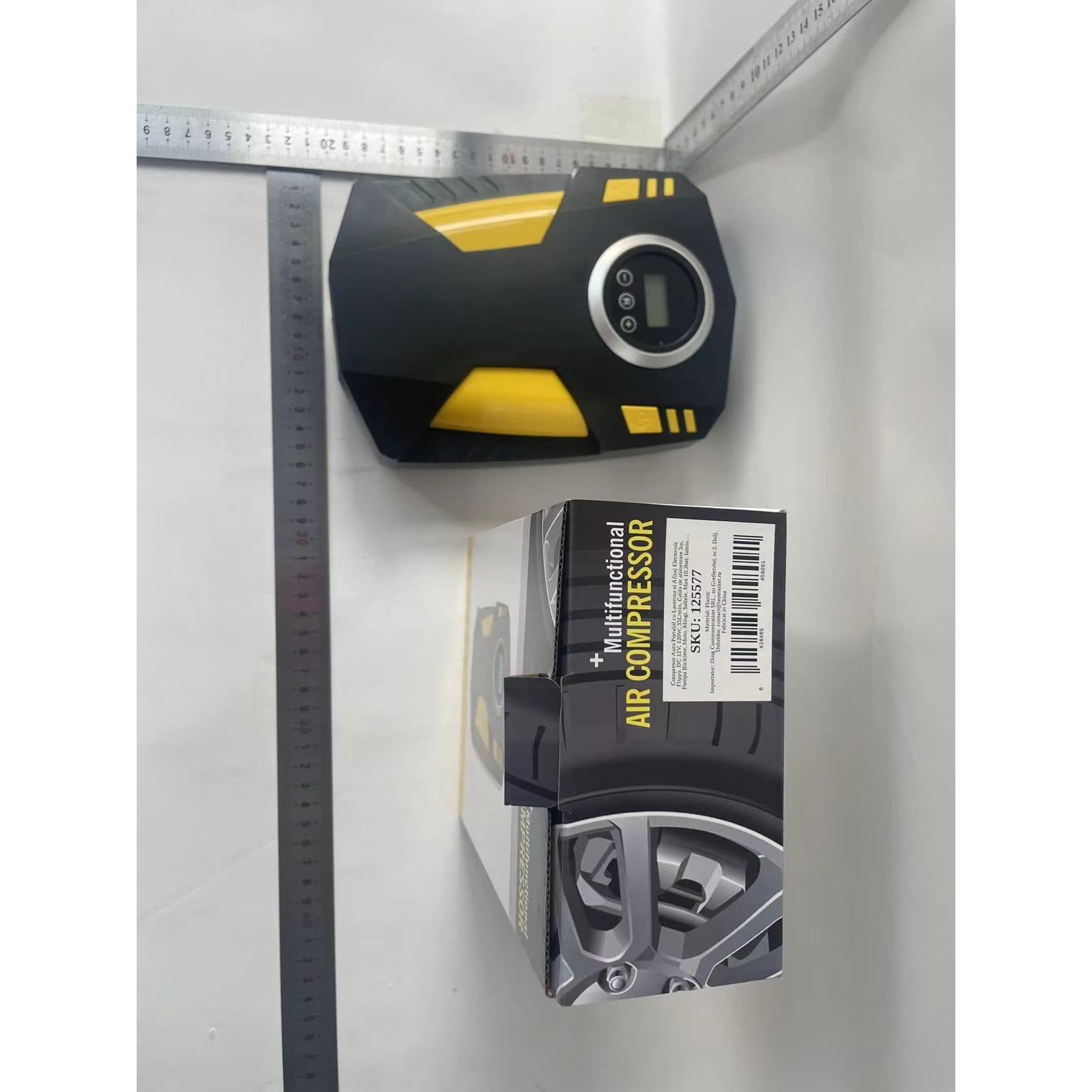 Compresor Auto Portabil Flippy DC 12V 120W 35L/min — imagine 9