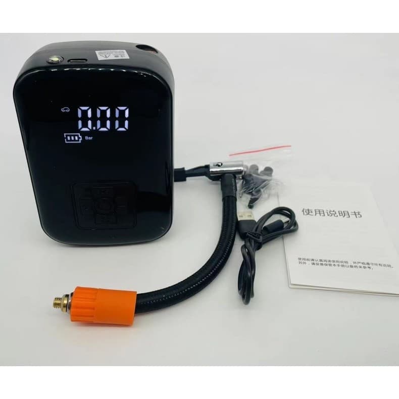 Pompa de Aer Wireless Flippy Portabila 150 PSI Pentru Anvelope si Mingi — imagine 9