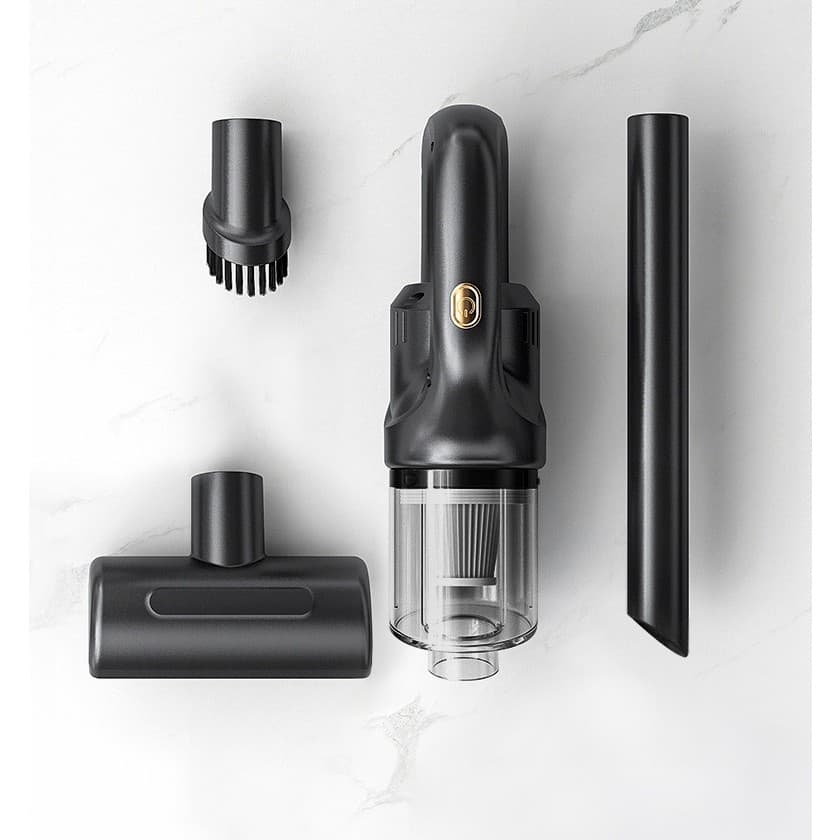 Aspirator Portabil Flippy Fara Fir Incarcare USB Pentru Casa si Masina Autonomie 45 min Negru — imagine 8