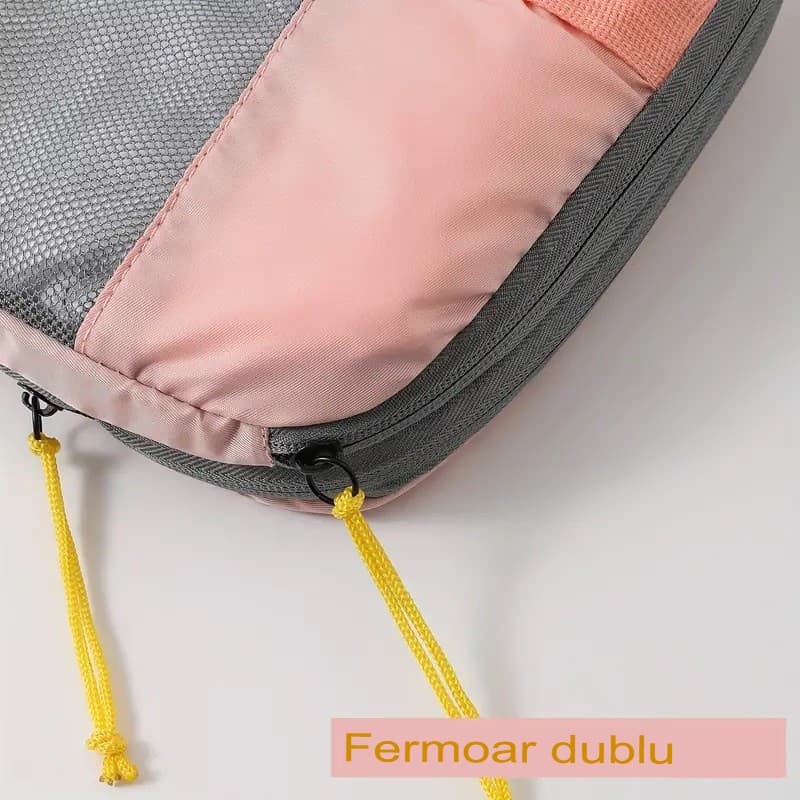 Set de Genti de Calatorie Flippy Compresibile Impermeabile 3 Dimensiuni — imagine 8