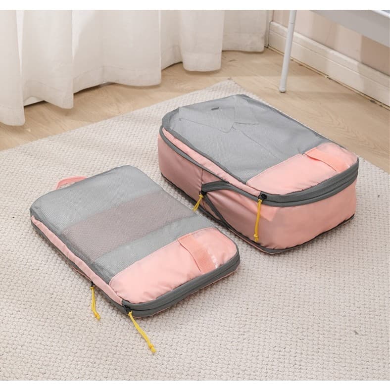 Set de Genti de Calatorie Flippy Compresibile Impermeabile 3 Dimensiuni — imagine 14