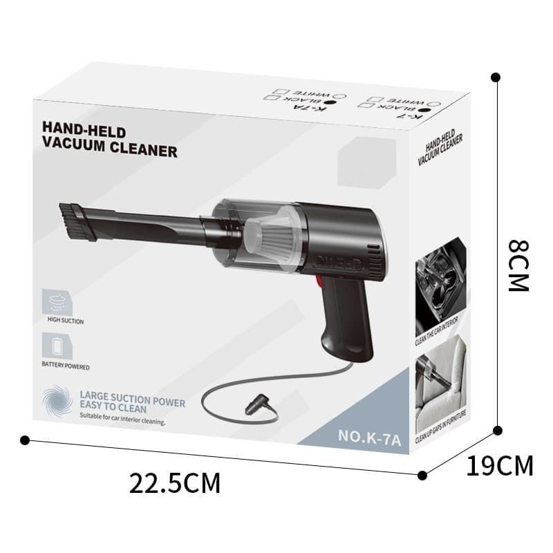 Aspirator Portabil Flippy Tip Pistol K7A — imagine 12