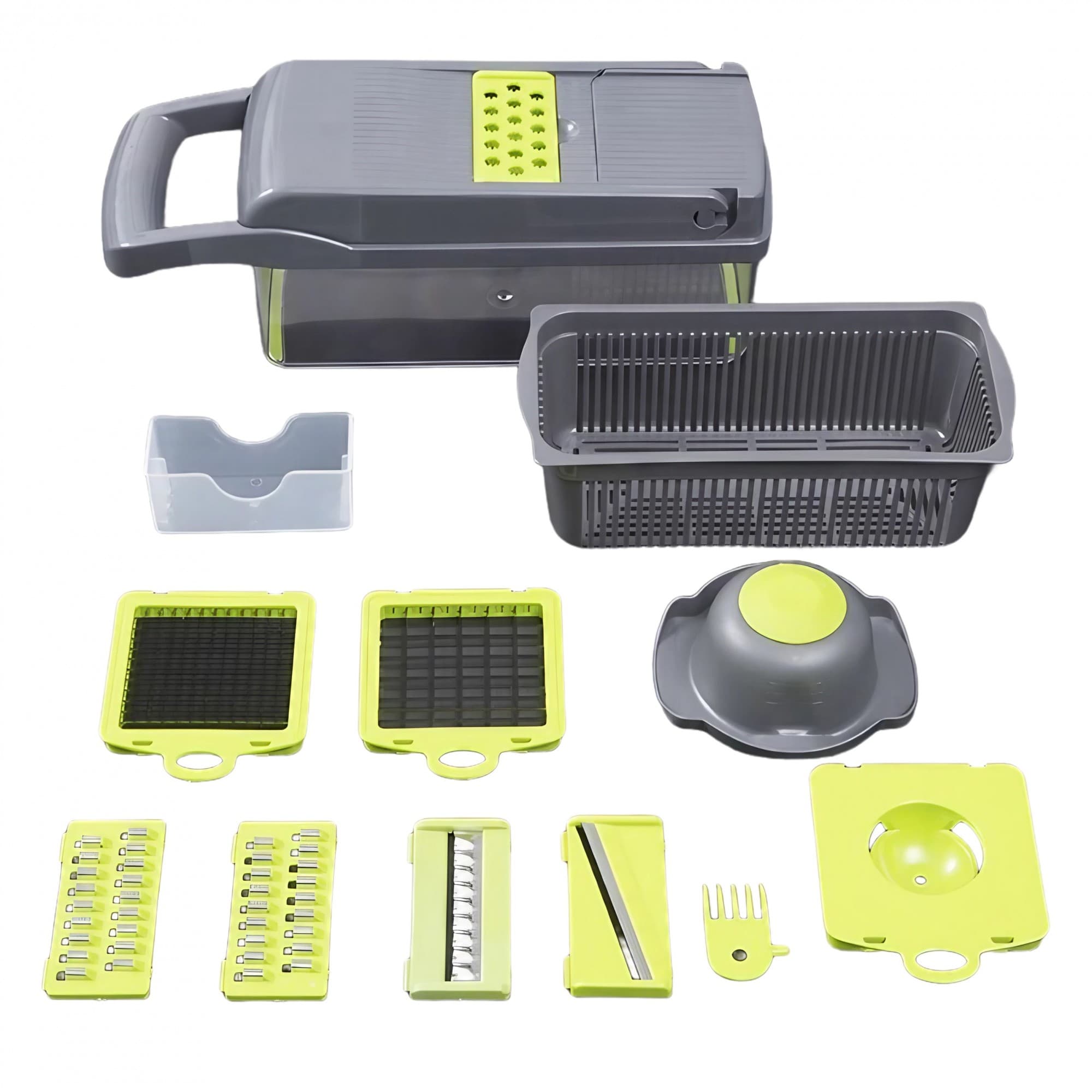 Feliator Multifunctional Flippy 8 in 1 pentru fructe si legume — imagine 1