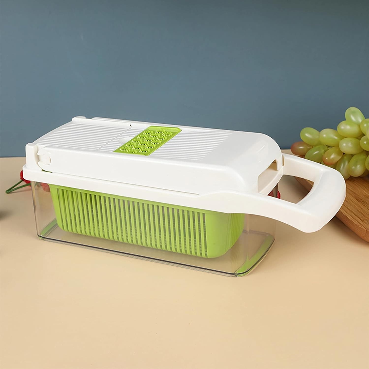 Feliator Multifuncional Flippy 8 in 1 pentru fructe si legume 10 piese — imagine 4