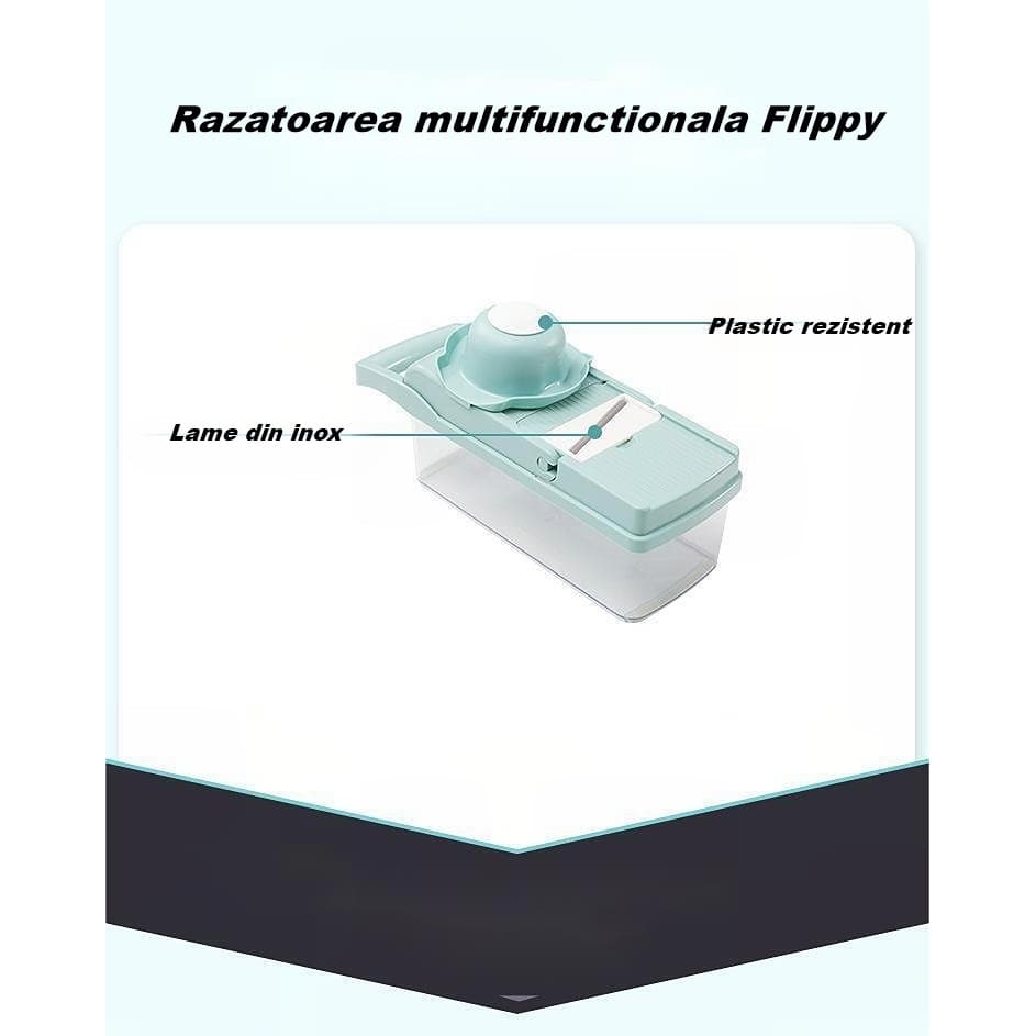 Feliator Multifuncional Flippy 8 in 1 pentru Fructe si Legume — imagine 4