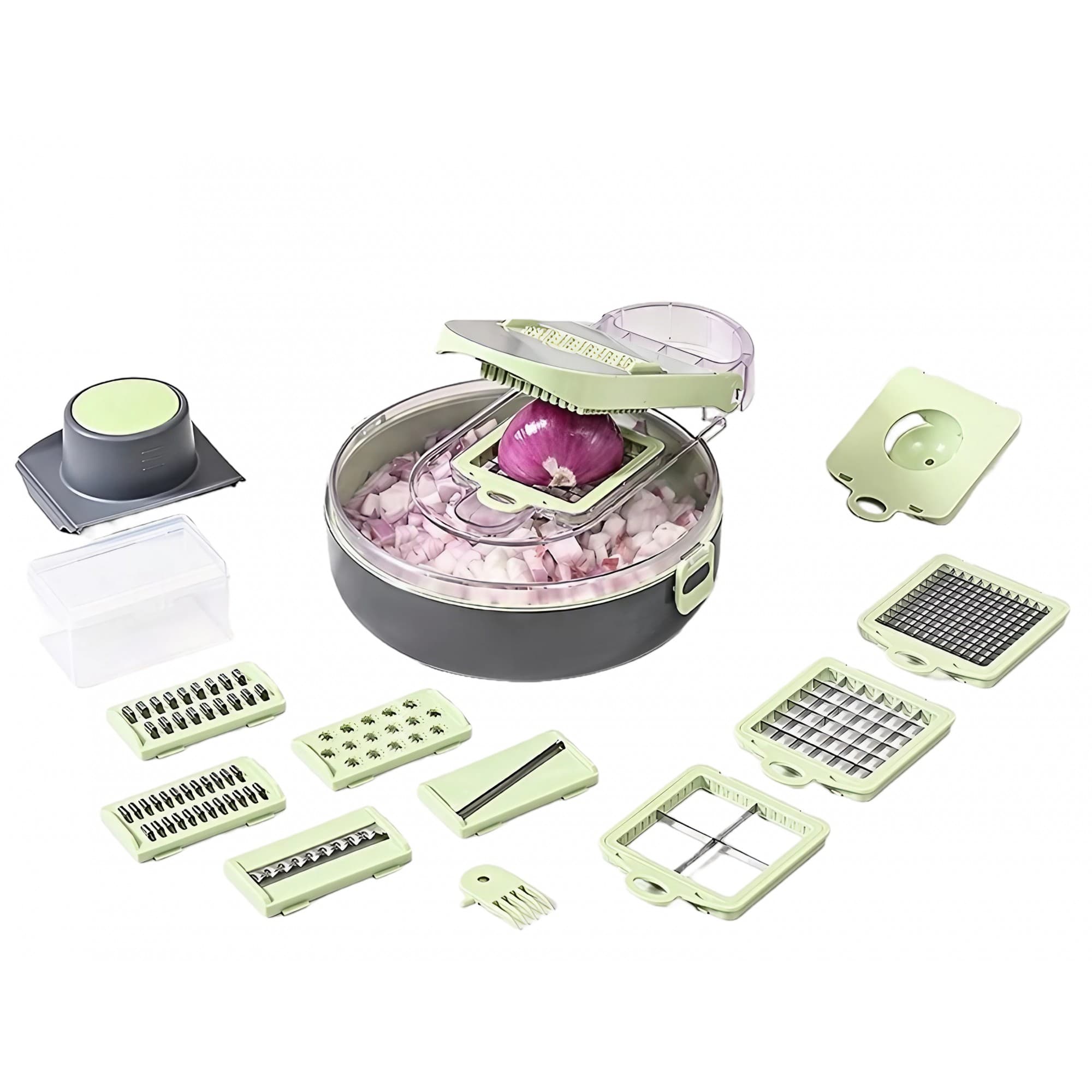 Feliator Multifuncional Flippy 8 in 1 pentru Fructe si Legume — imagine 1