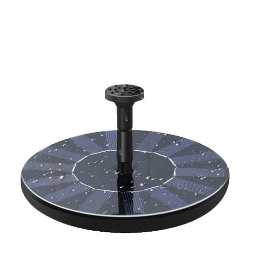 Fantana Arteziana pentru Gradina Rotunda 3 Moduri de Pulverizare Negru 16 cm — imagine 1