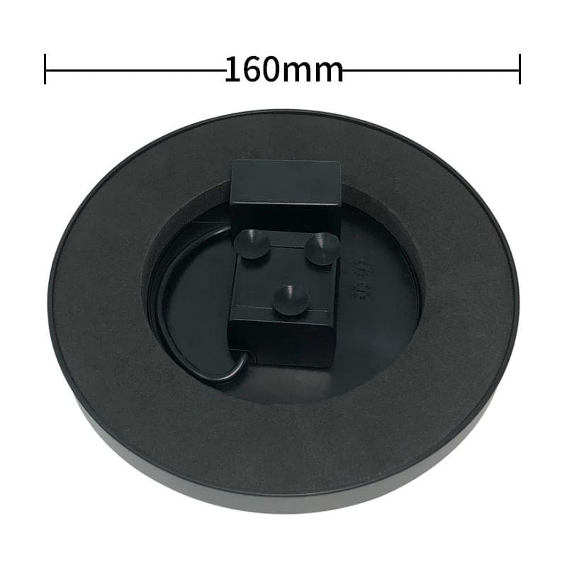 Fantana Arteziana pentru Gradina Rotunda 3 Moduri de Pulverizare Negru 16 cm — imagine 4