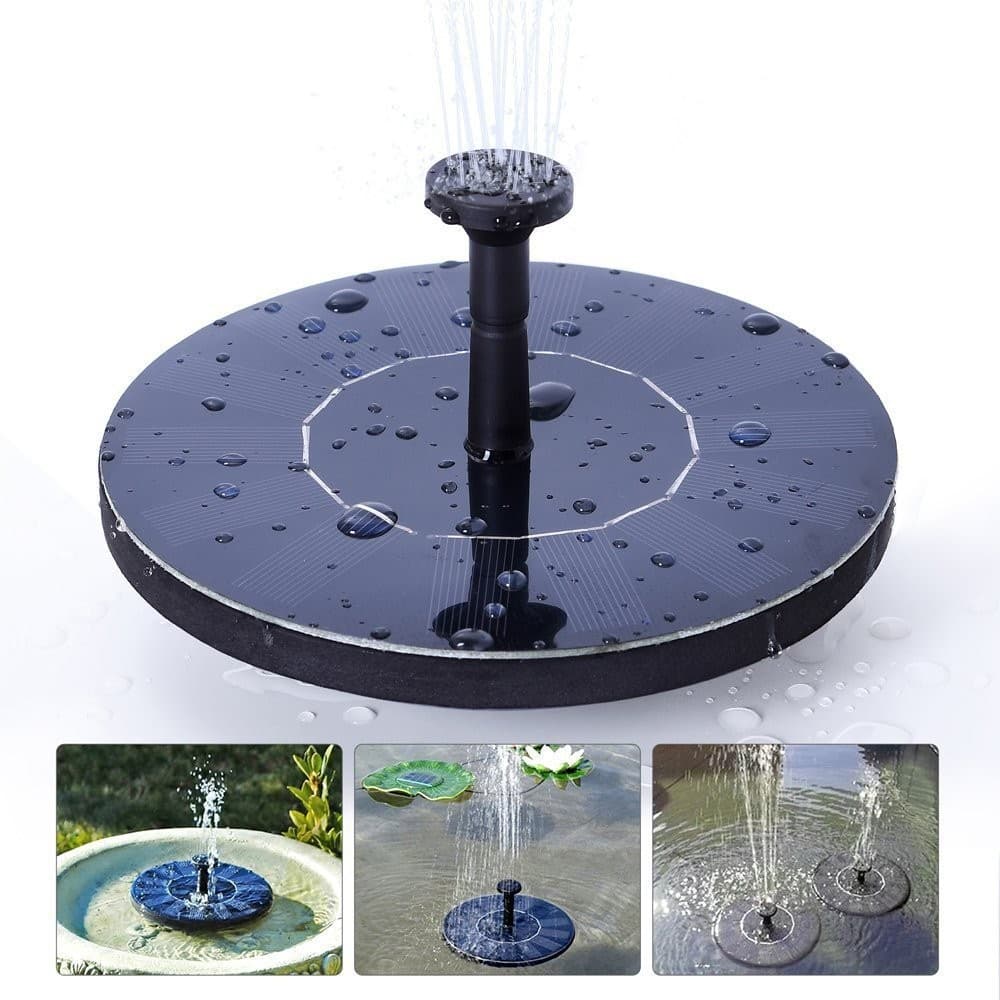 Fantana Arteziana pentru Gradina Rotunda 3 Moduri de Pulverizare Negru 16 cm — imagine 5