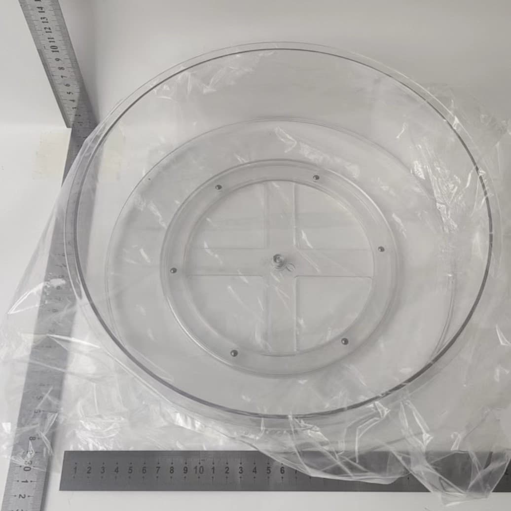 Suport Rotativ Flippy pentru Condimente Rotund Transparent Plastic — imagine 7