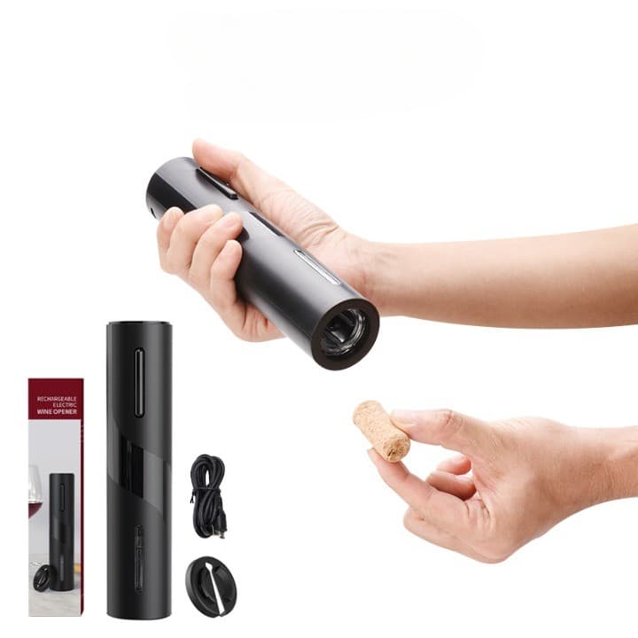 Set Deschizator Vin Electric Flippy 5 piese Multifunctional — imagine 3