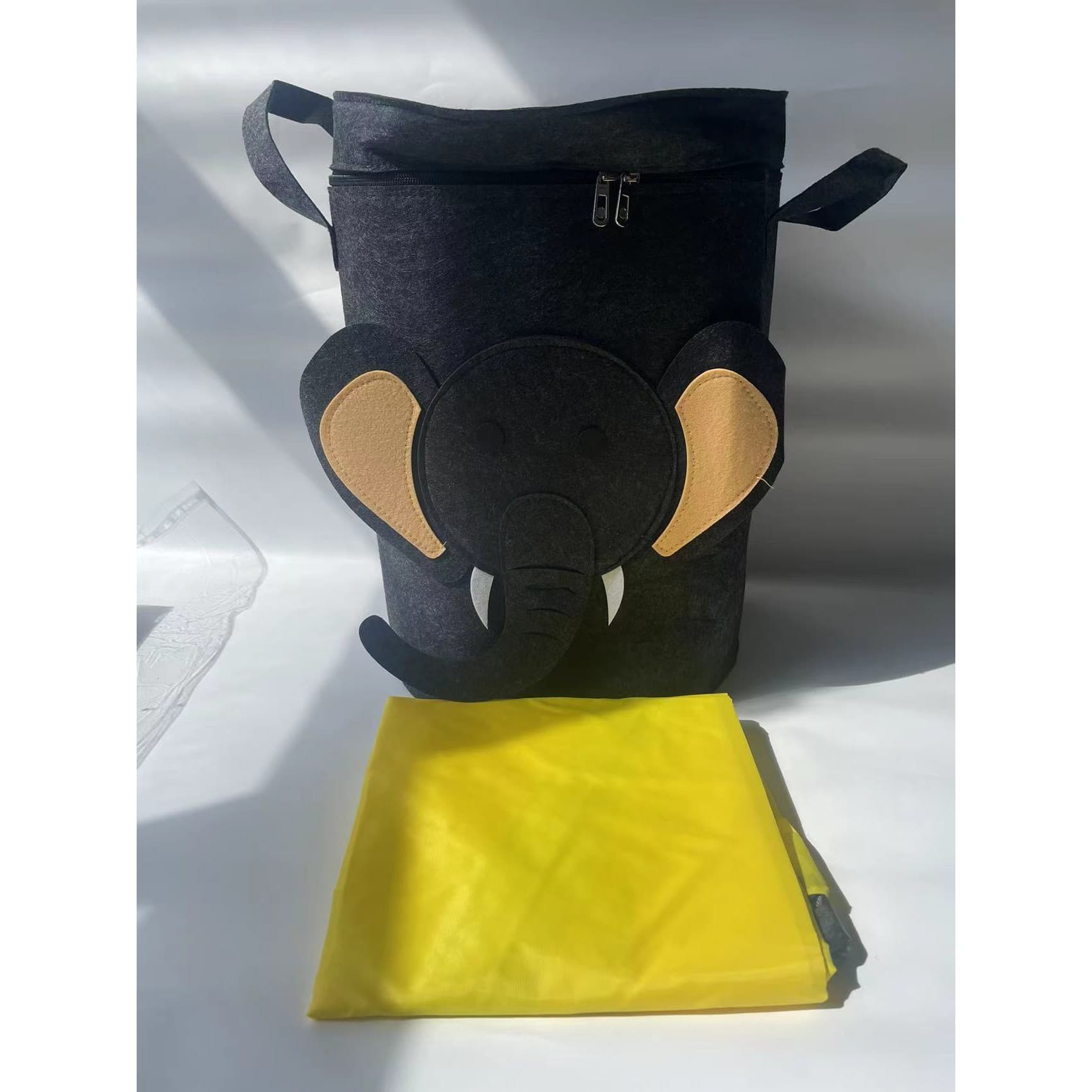 Cutie de depozitare Flippy 2in1 Impermeabila Covor pentru Jucarii si Lego Gri — imagine 3