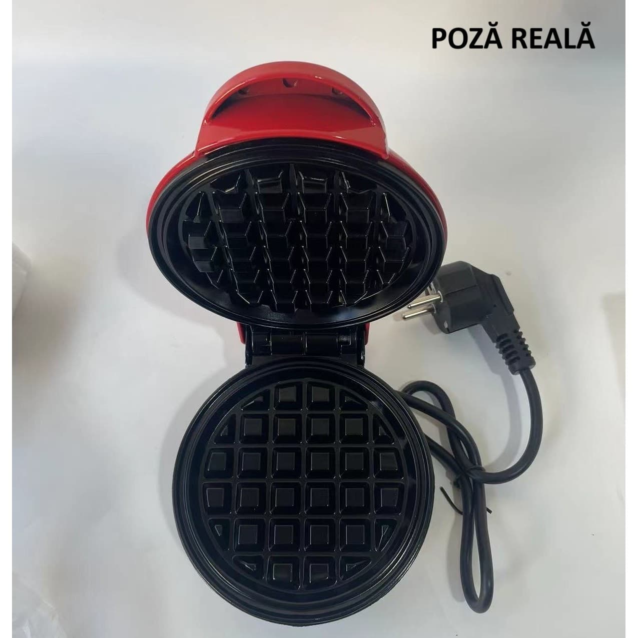 Aparat de Vafe Flippy Mini Multifuncional Rosu — imagine 6