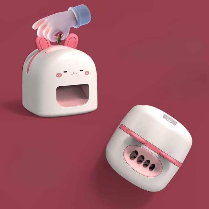 Masina de decojitor semințe Flippy Mini Deschizator Model Iepuras Incarcare USB — imagine 2