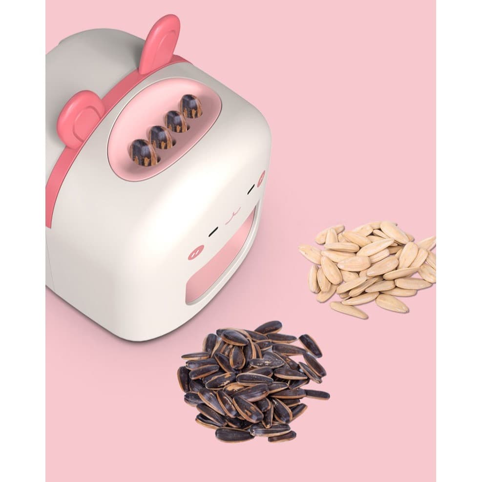 Masina de decojitor semințe Flippy Mini Deschizator Model Iepuras Incarcare USB — imagine 5