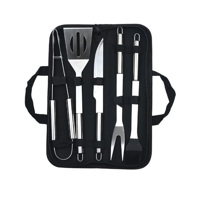 Set Ustensile Gratar Flippy Otel Inoxidabil — imagine 1