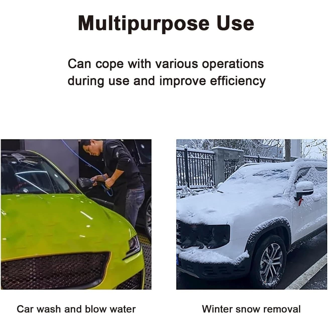 Suflanta de Aer Multifunctionala Portabila Flippy pentru Gratar, Masina, Frunze si Praf — imagine 6
