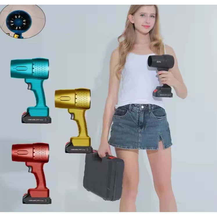 Suflanta de Aer Multifunctionala Portabila Flippy pentru Gratar, Masina, Frunze si Praf — imagine 10