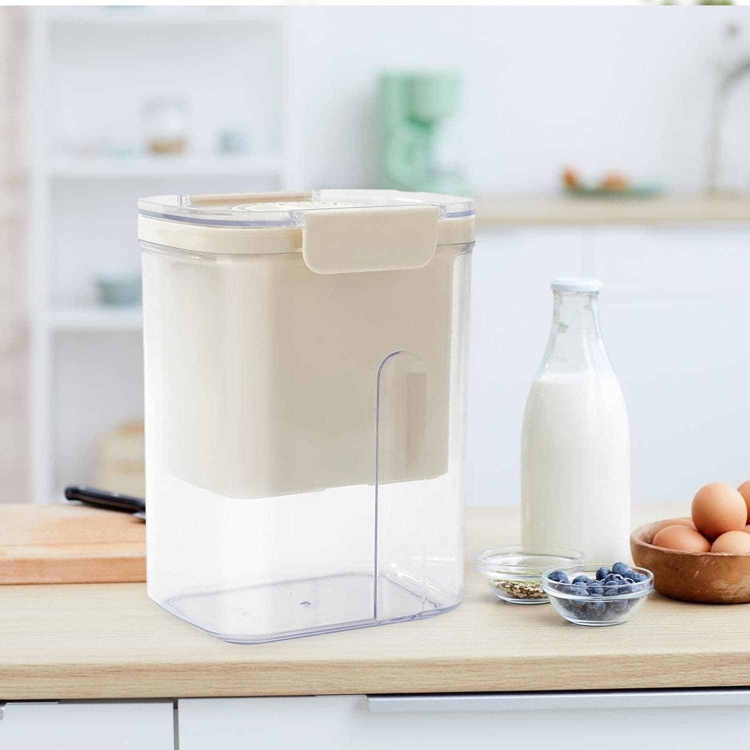 Kit Presa Pentru Branza Flippy Filtru de Iaurt Strecuratoare de Iaurt Grecesc — imagine 9