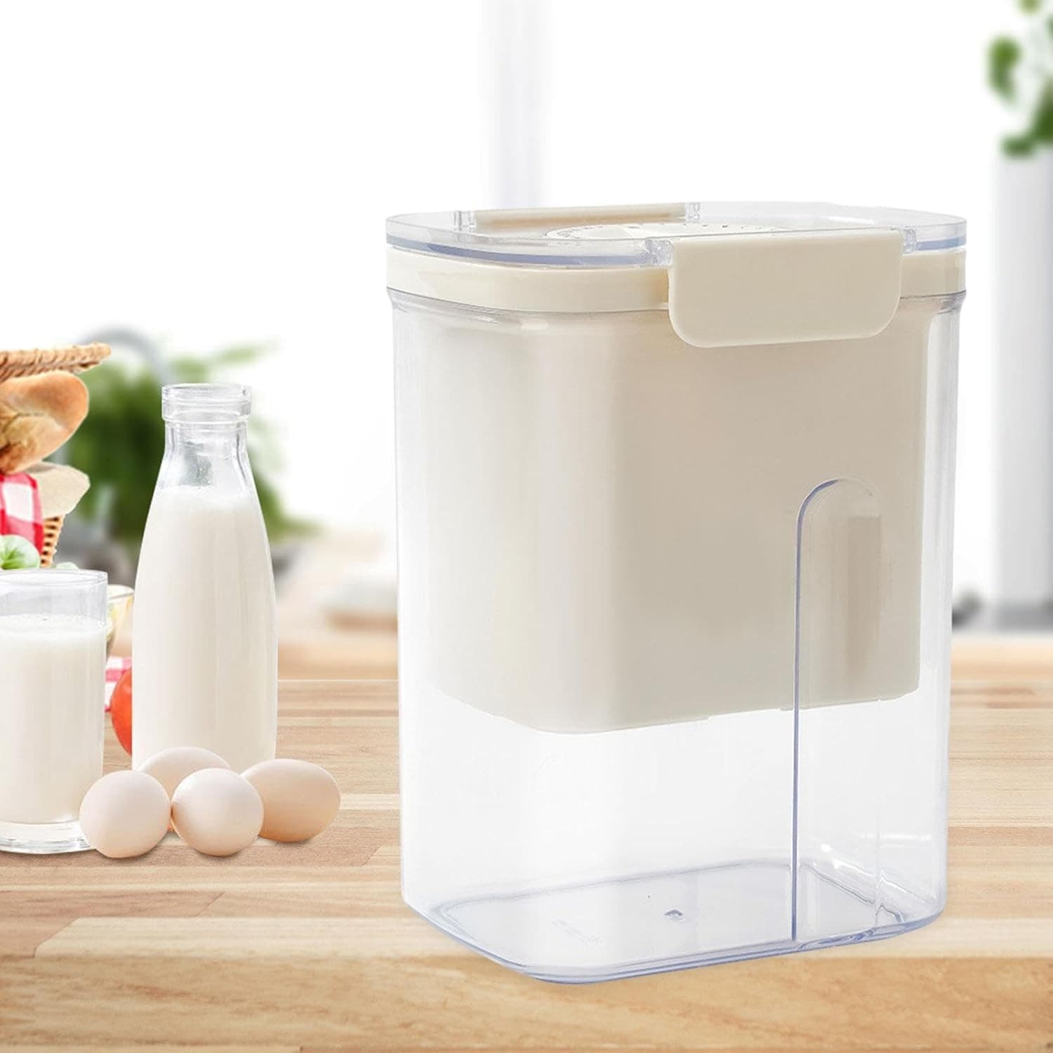 Kit Presa Pentru Branza Flippy Filtru de Iaurt Strecuratoare de Iaurt Grecesc — imagine 10
