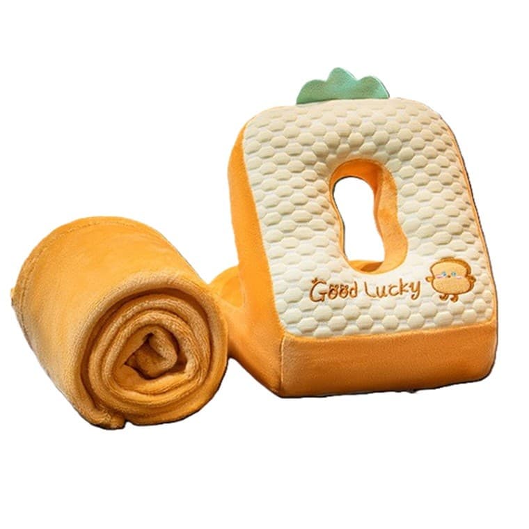 Set 2in1 Patura Microfibra si Perna Flippy Model Paine Maro — imagine 1