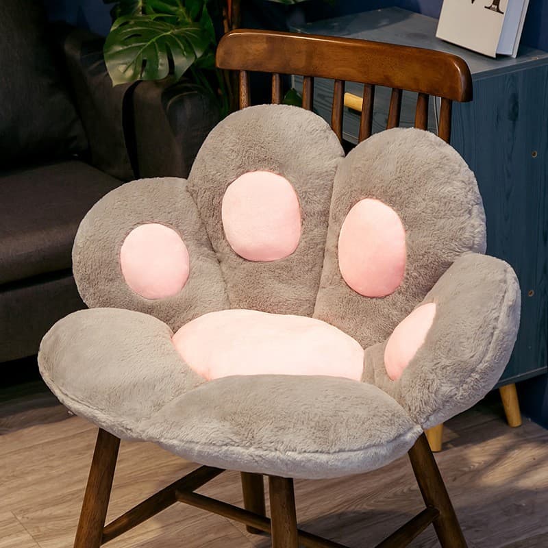 Perna decorativa Laba de Pisica Flippy Gri — imagine 4