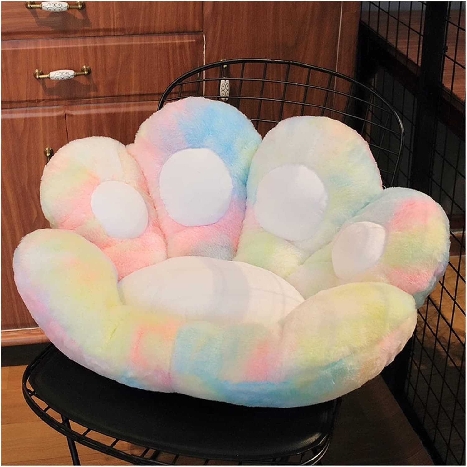 Perna decorativa Flippy Model Laba de Pisica 80 x 70 cm — imagine 5