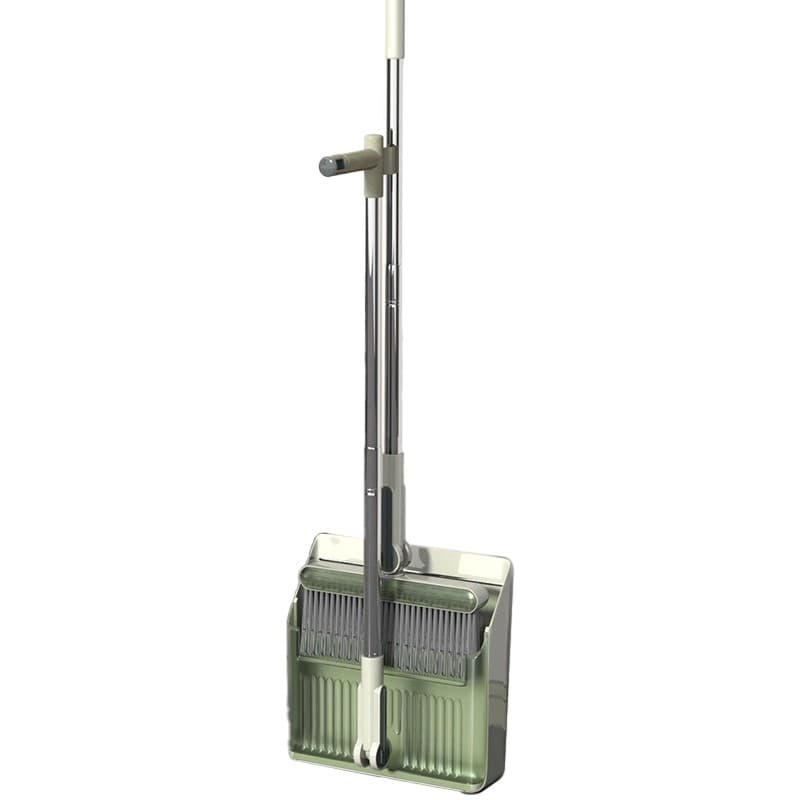 Set Matura si Faras Flippy Rotativ, pliabil, cu dinti de pieptene, verde — imagine 1