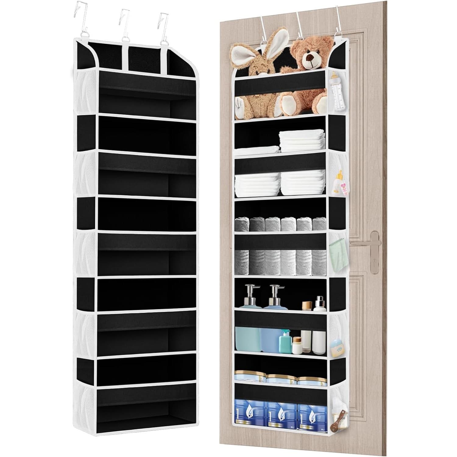 Organizator Suspendat pentru Usi Flippy Nylon Plasa 15 Buzunare — imagine 2