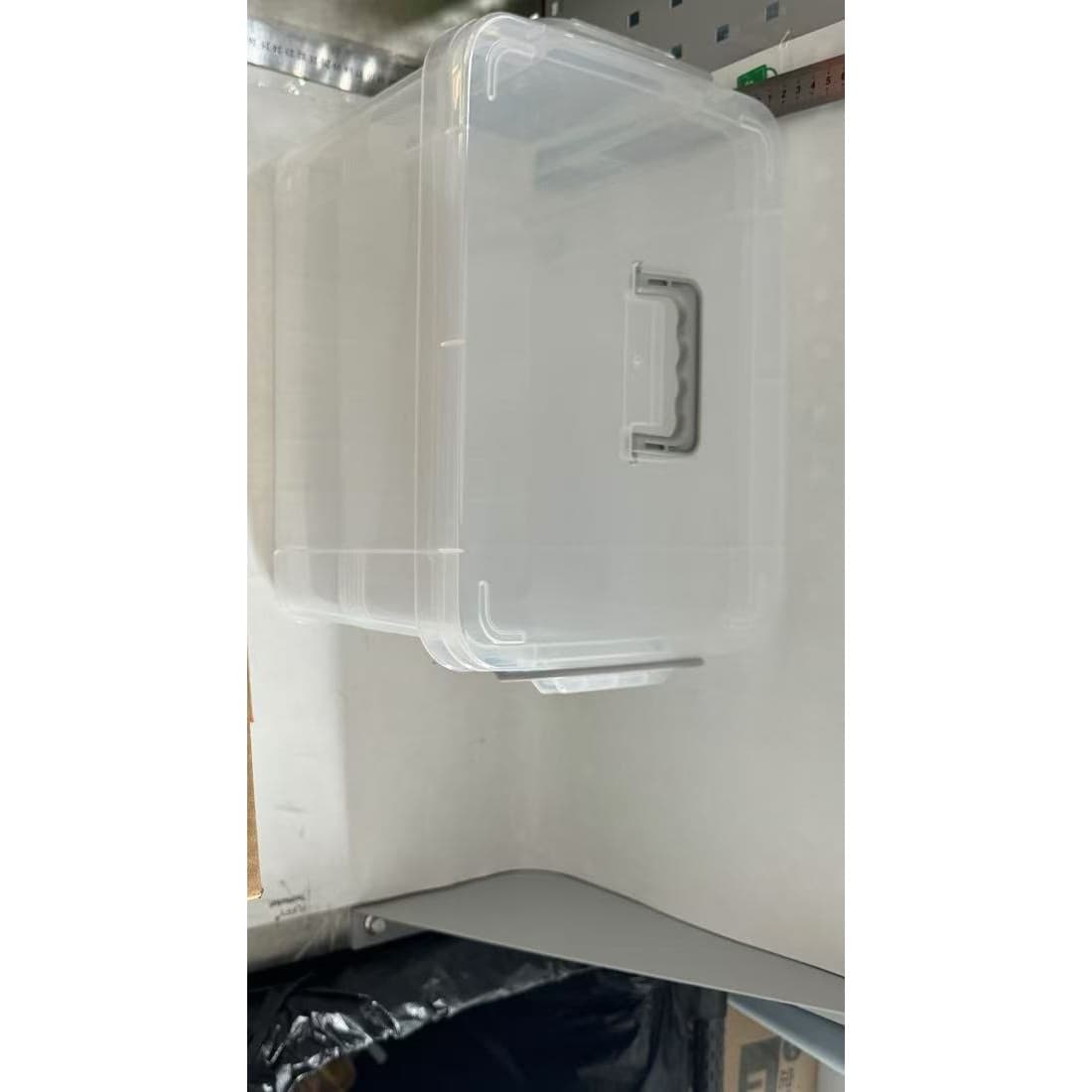 Cutie de depozitare Flippy Tip Valiza Transparent 23L — imagine 2