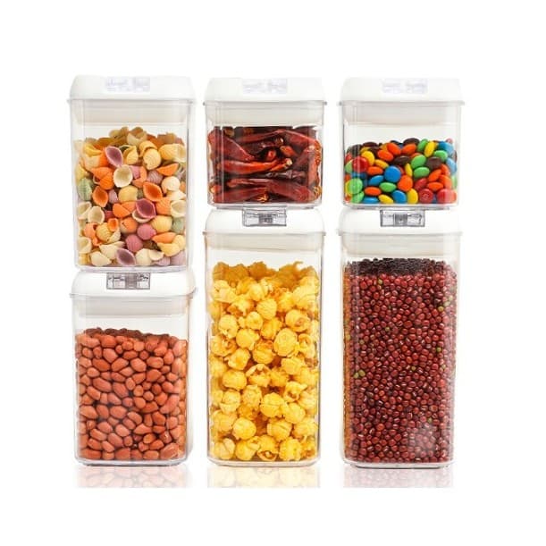Set de Recipiente de Depozitare in Plastic pentru Alimente, Flippy — imagine 3