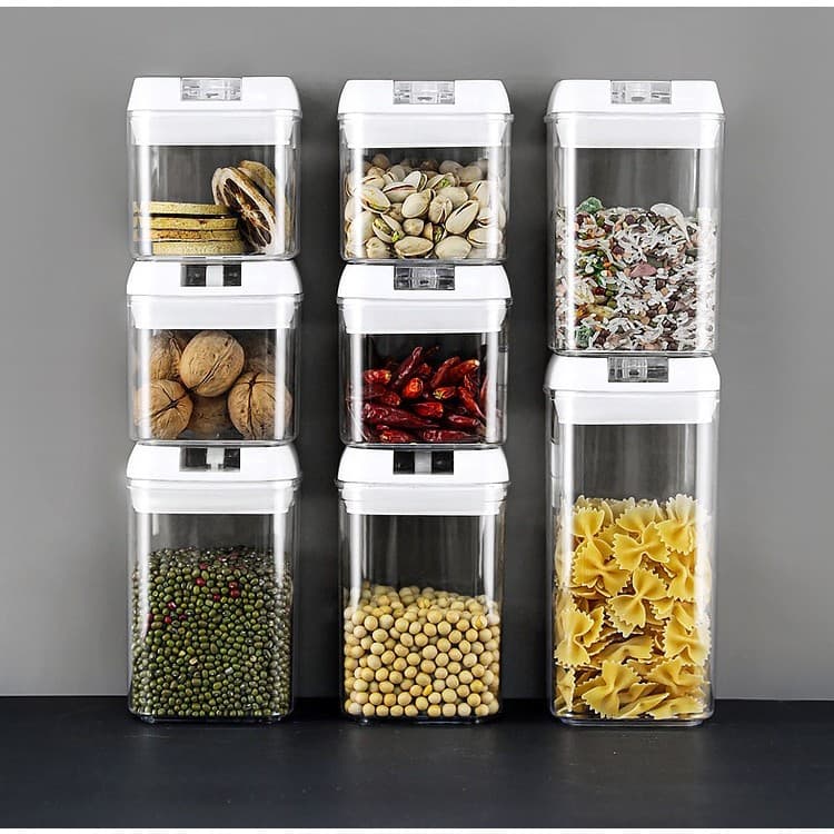 Set de Recipiente de Depozitare in Plastic pentru Alimente, Flippy — imagine 4