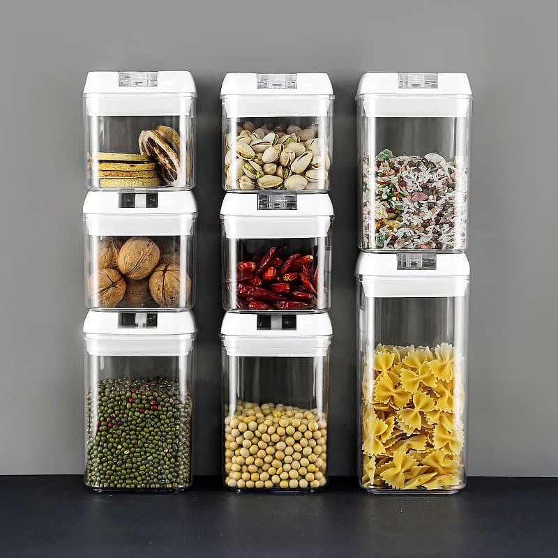 Set de Recipiente de Depozitare in Plastic pentru Alimente, Flippy — imagine 5