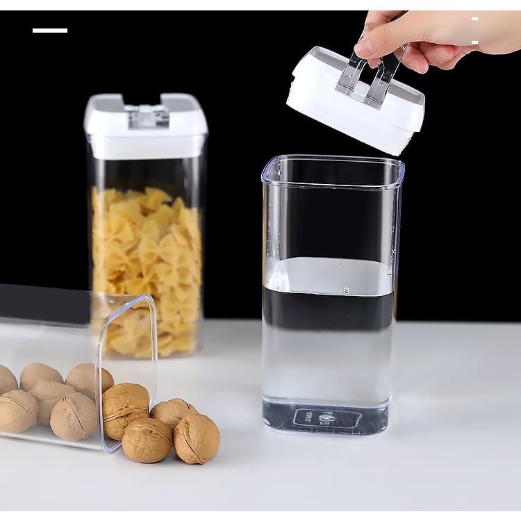 Set Recipiente Plastic Flippy pentru Alimente Inchidere Ermetica — imagine 4
