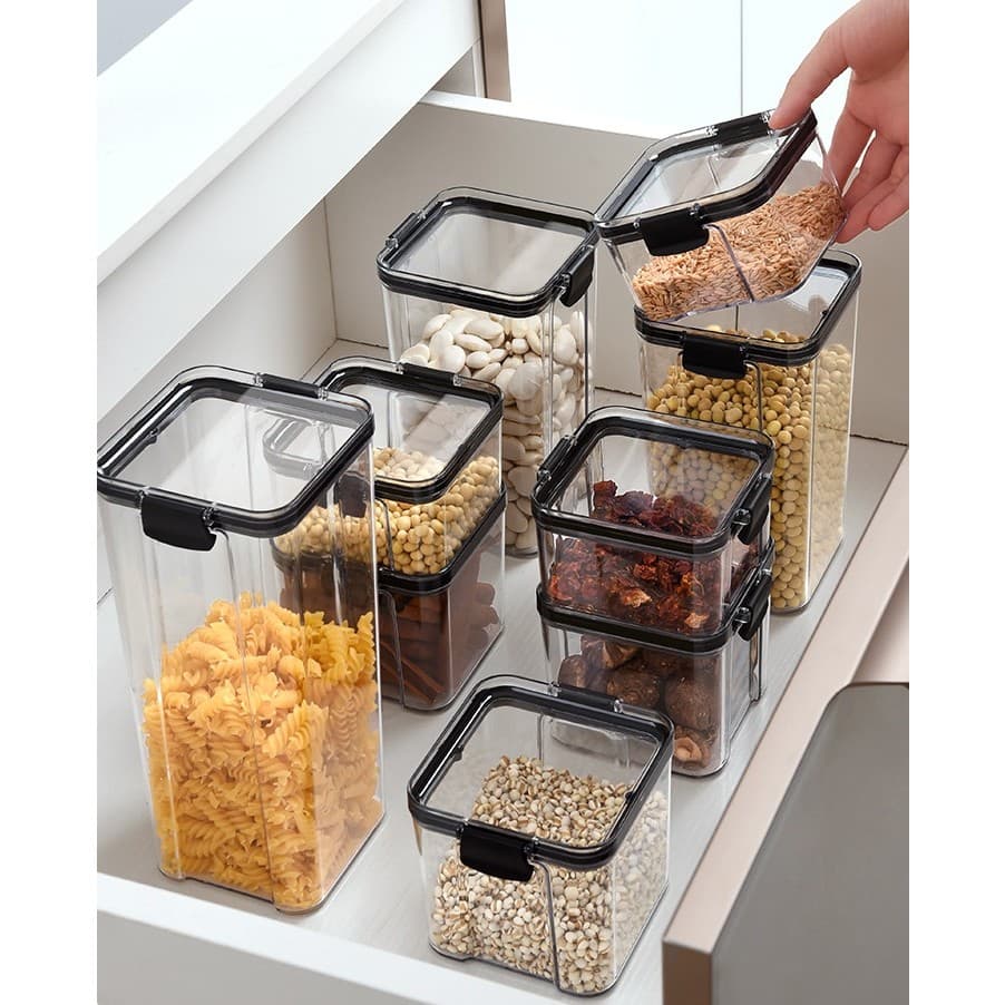 Recipiente de depozitare Flippy Set 8 Inchidere ermetica pentru alimente — imagine 4