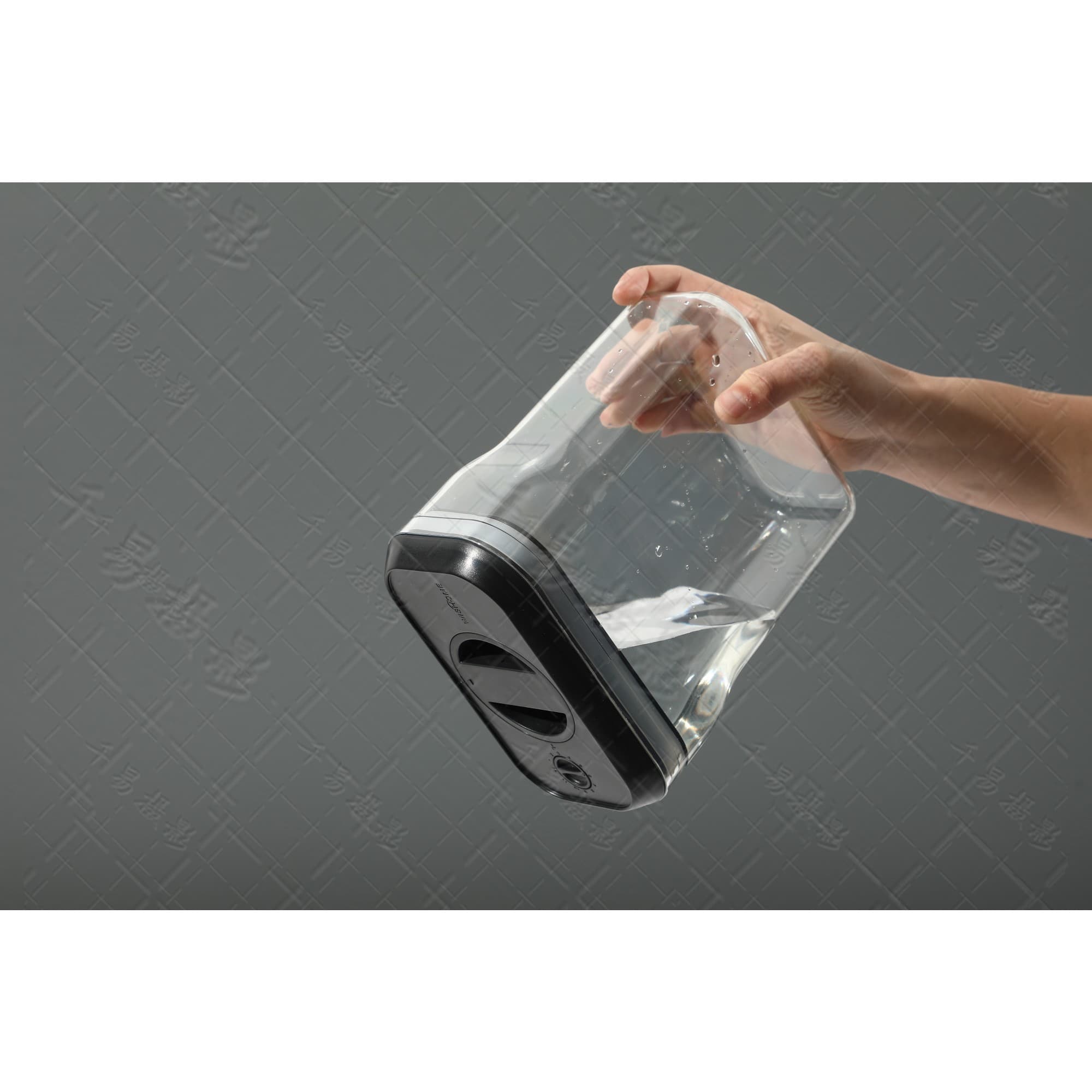 Recipient Flippy pentru Alimente/Obiecte, Inchidere Ermetica Rotire 90 grade, 2L, Transparent — imagine 4