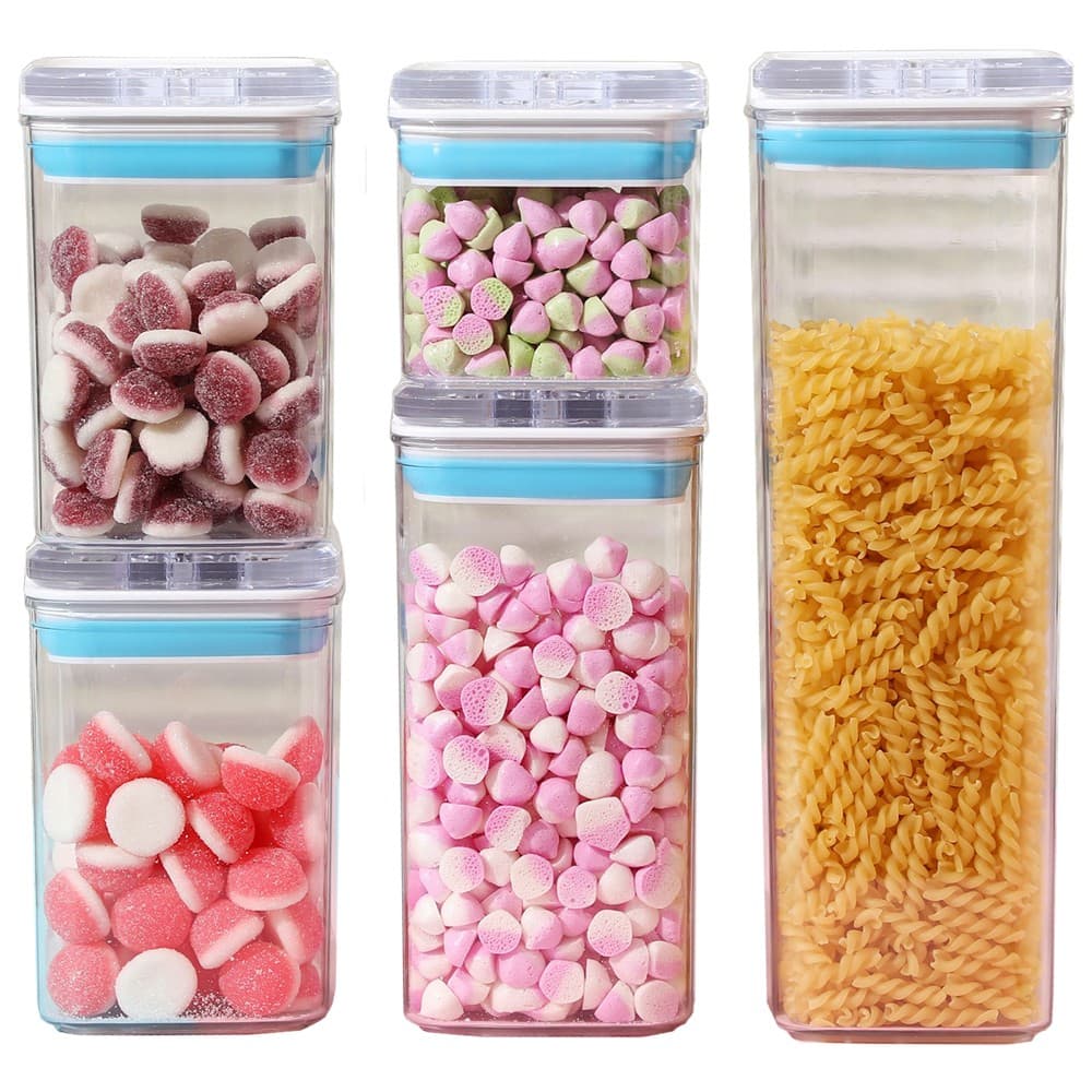 Cutii de depozitare alimentare set 5 Flippy — imagine 1