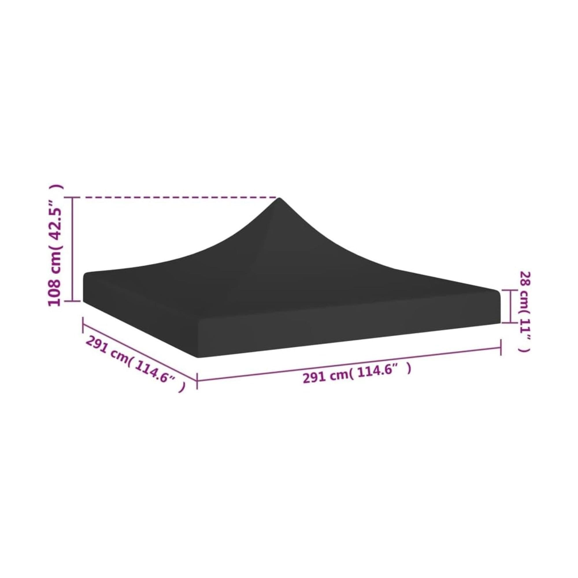 Coperta Flippy pentru Pavilion Cort Pliabil 2.9 x 2.9 m — imagine 3