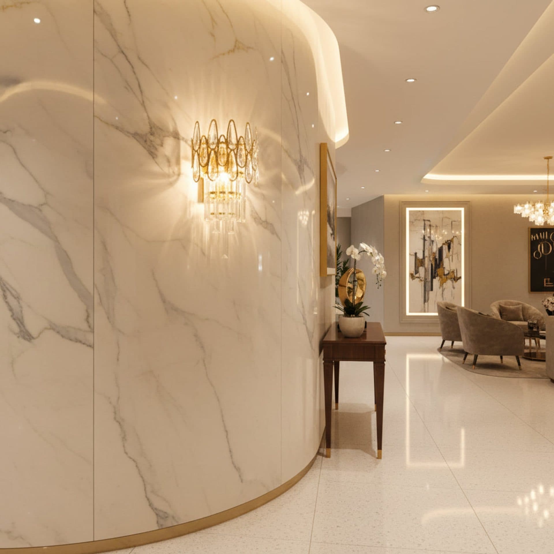 Aplica de perete Cristal Flippy ALHAMBRA 2x E14 Auriu — imagine 7