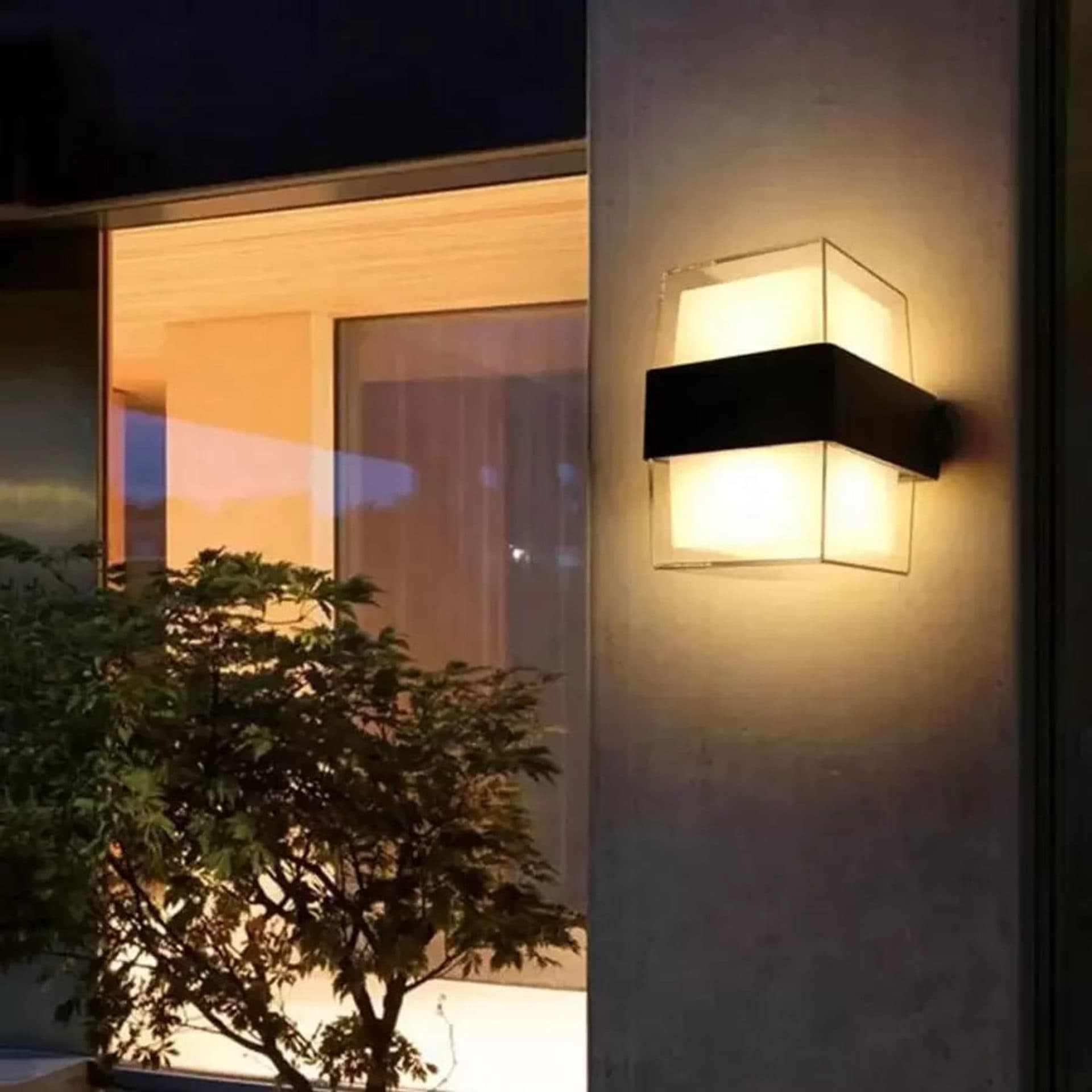 Aplica LED Exterior Flippy Kennedy 12W Alb Negru — imagine 1